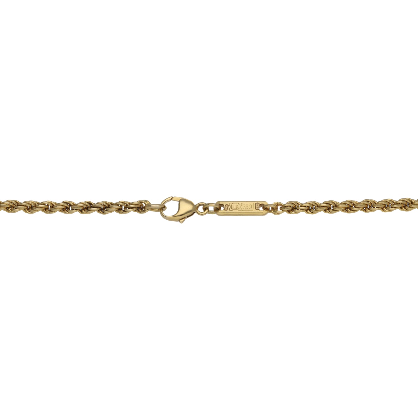 18ct Gold Chopard Rope Chain/Necklace