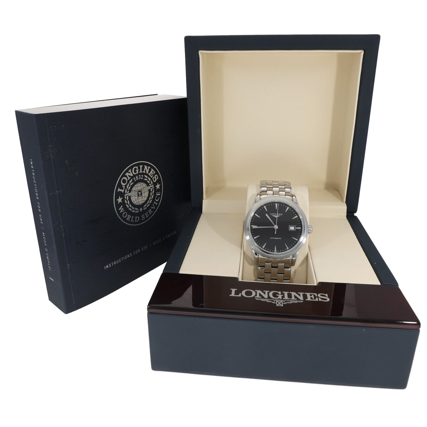 Longines Flagship L4.984.4 40mm Stainless Steel Watch