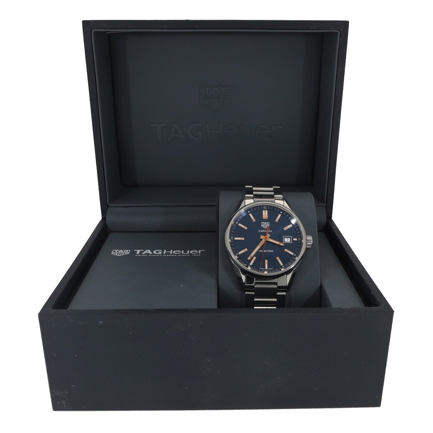 Tag Heuer Carrera WAR1112 39mm Stainless Steel Watch