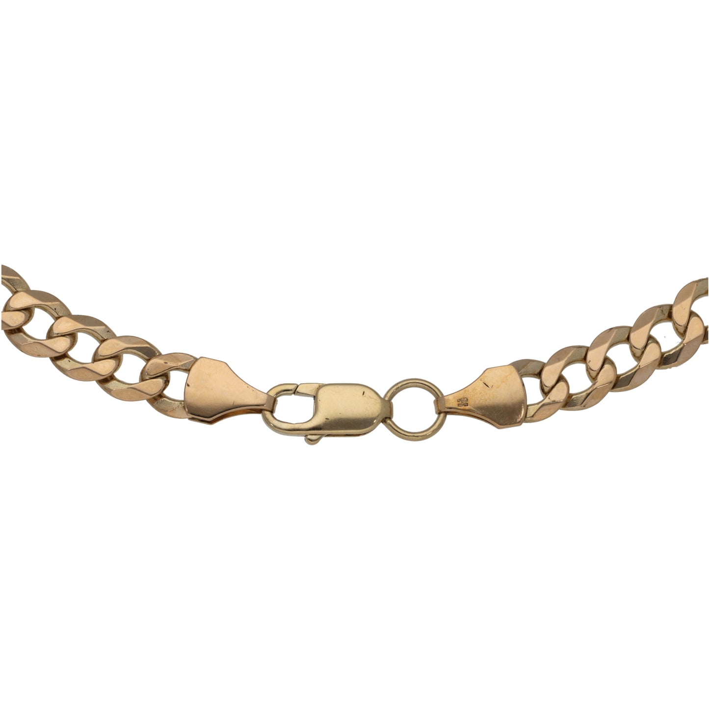 9ct Gold Curb Chain 24"