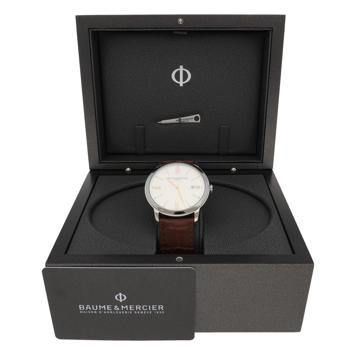 Baume Et Mercier Classima 65838 42mm Stainless Steel Watch