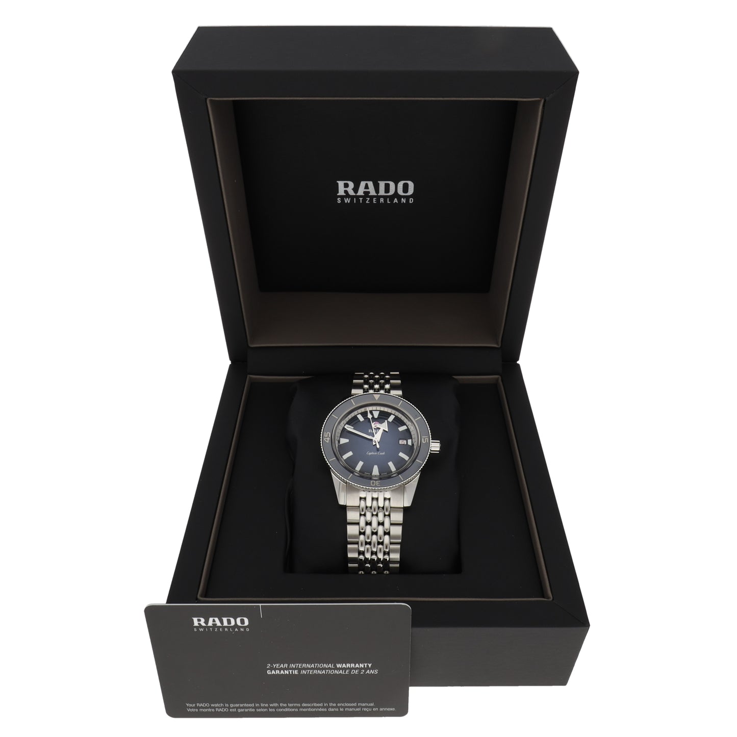 Rado Captain Cook 763.0505.3 42mm Stainless Steel Watch