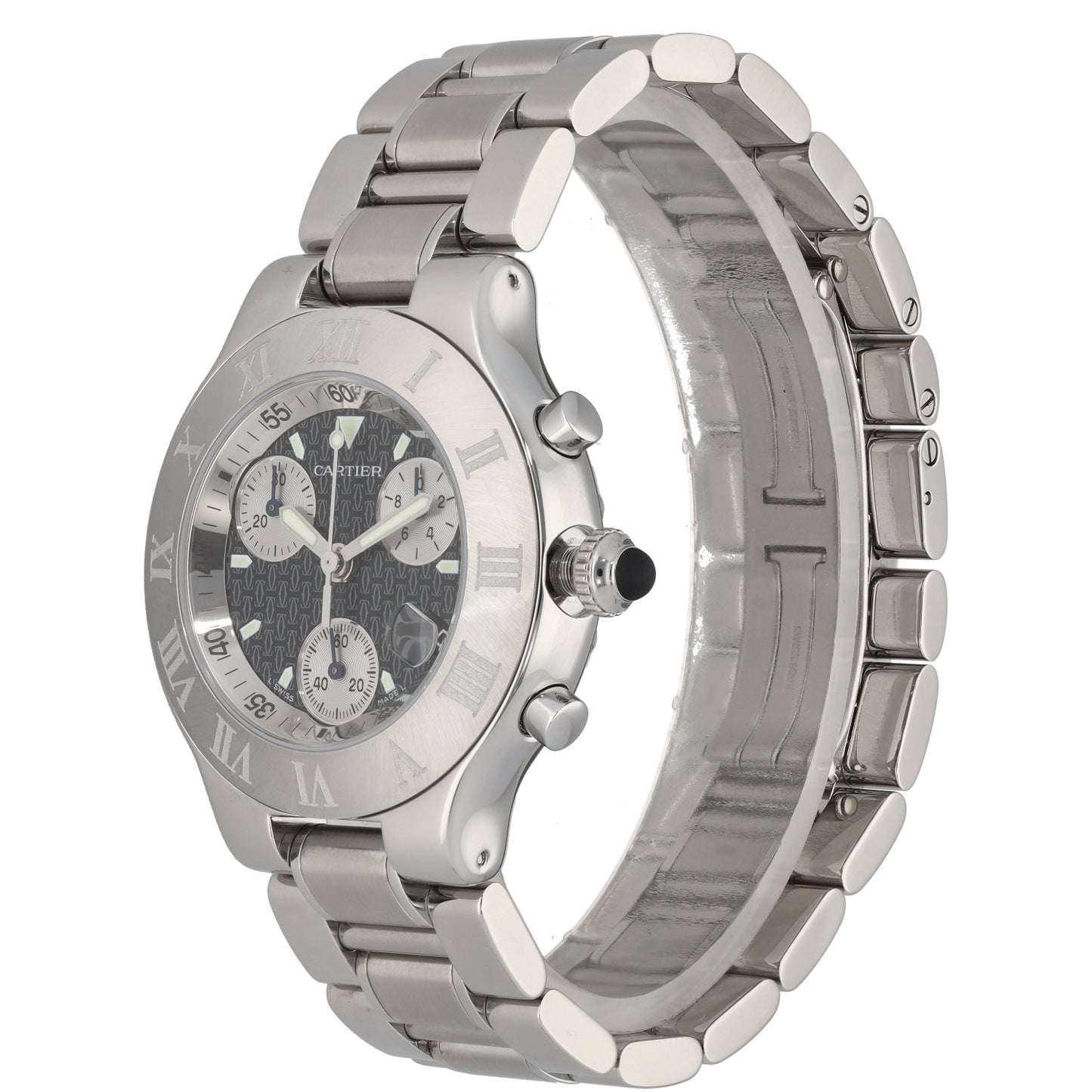 Cartier Must 21 W10172T2 38mm Stainless Steel Watch