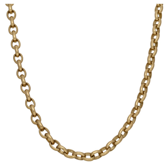 9ct Gold Belcher Chain 24"