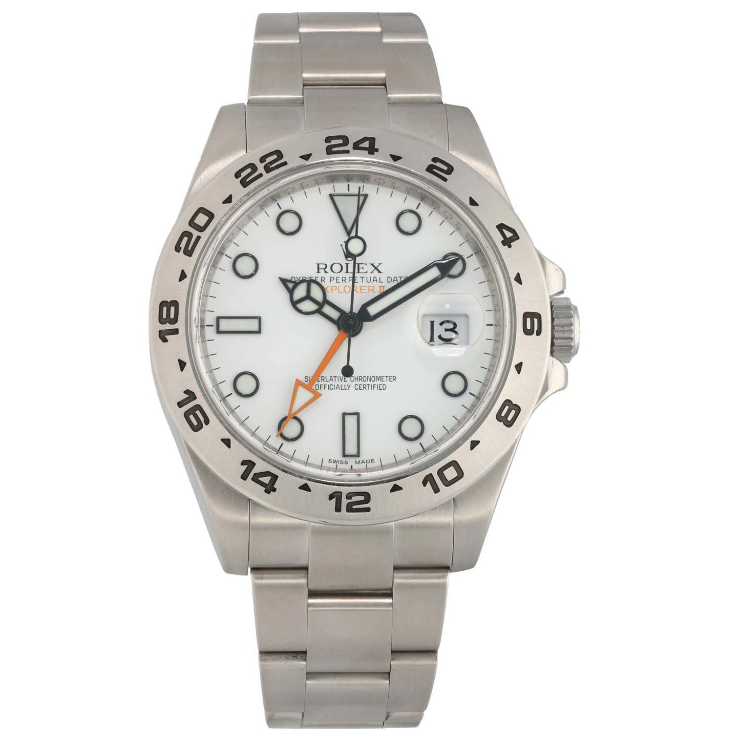 Rolex Explorer II 216570 42mm Stainless Steel Watch