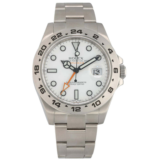 Rolex Explorer II 216570 42mm Stainless Steel Watch