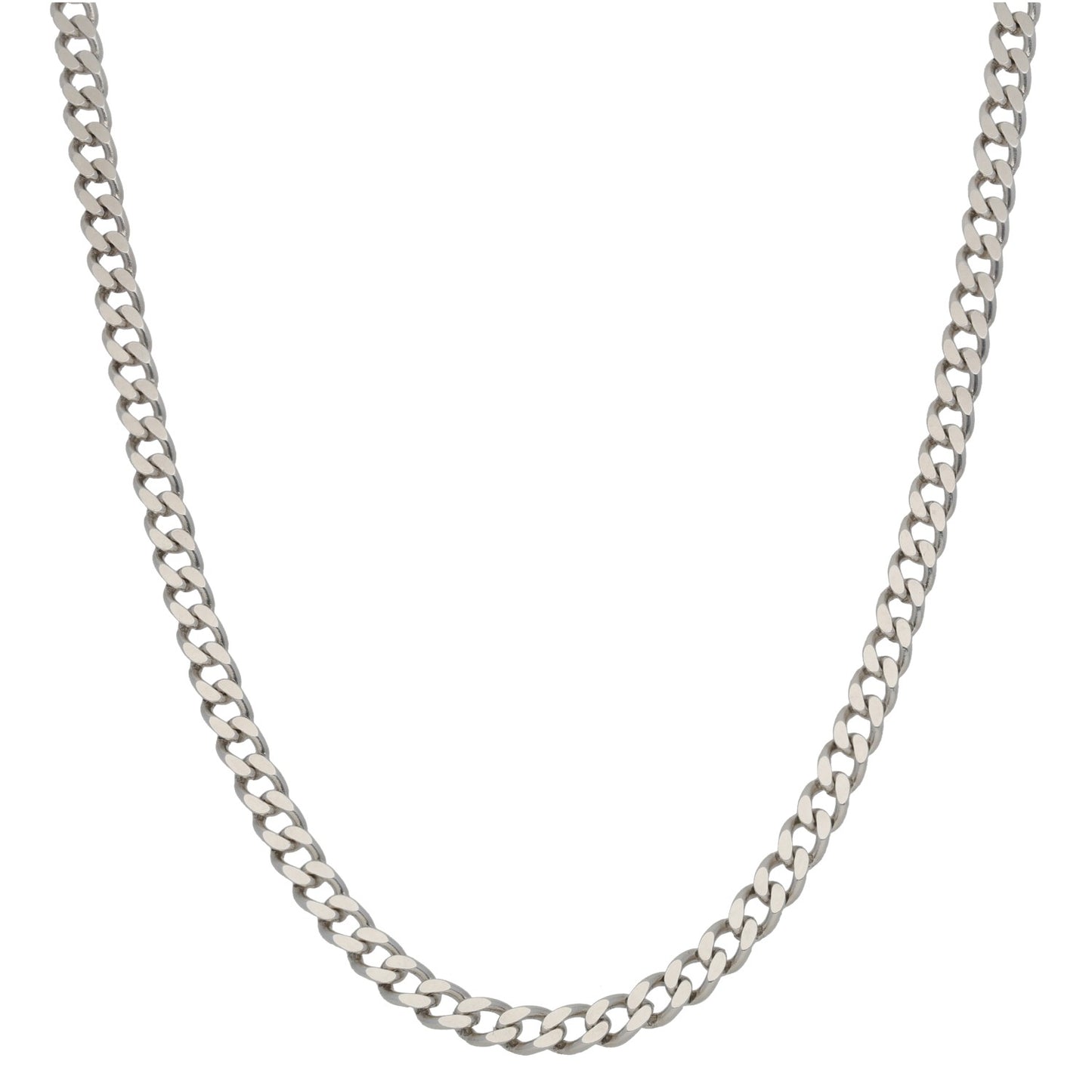 Sterling Silver Curb Chain 24"