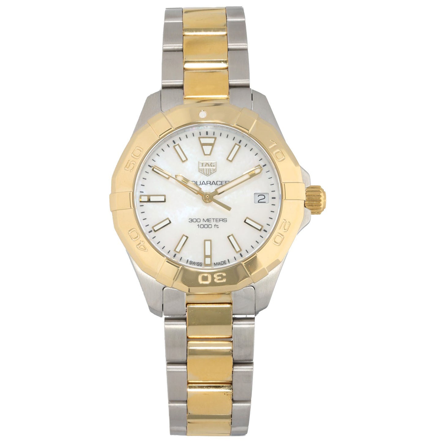 Tag Heuer Aquaracer WBD1320 32mm Bi-Colour Watch