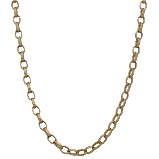9ct Gold Belcher Chain 24"