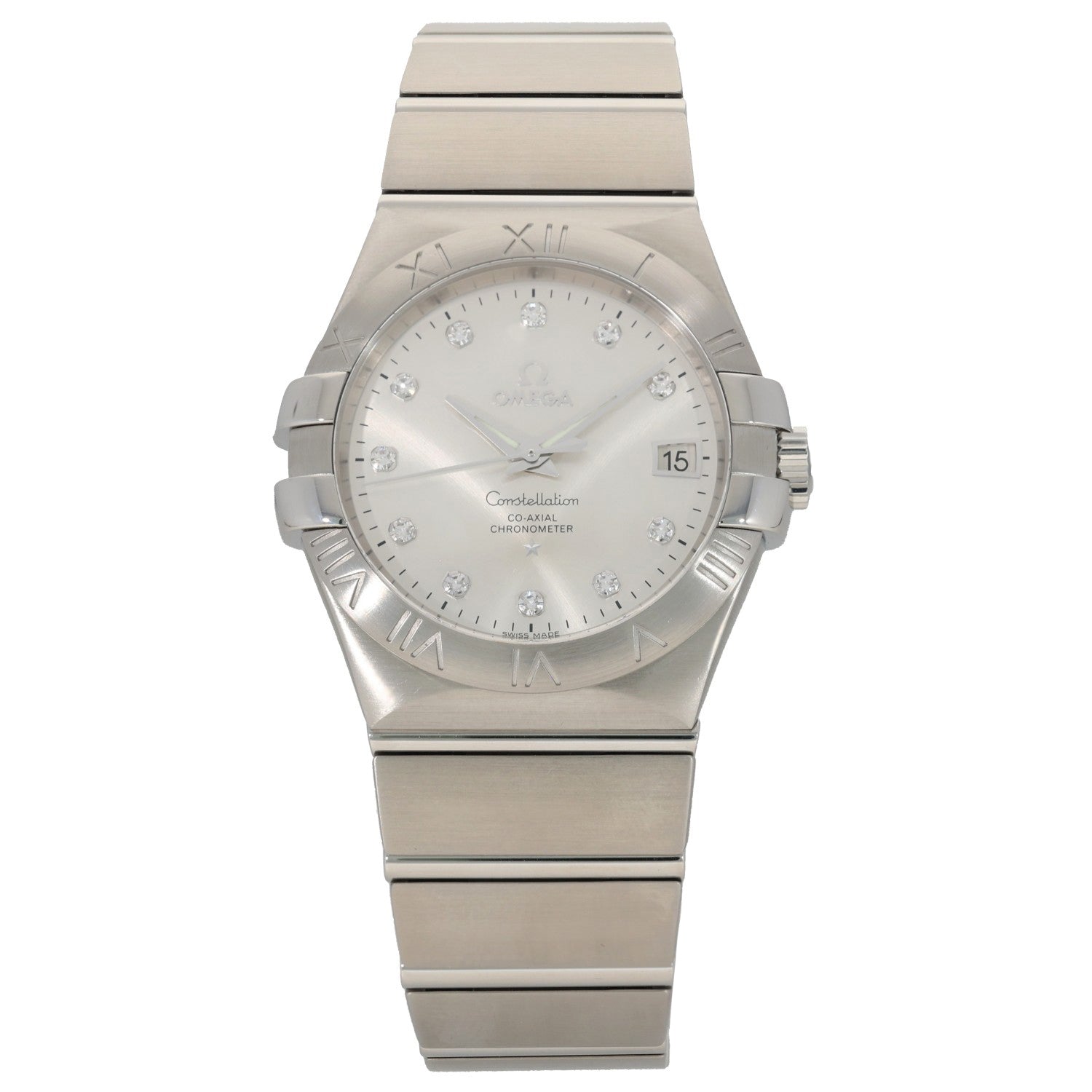 Omega Constellation 123.10.35.20.52.001 35mm Stainless Steel Watch | H&T