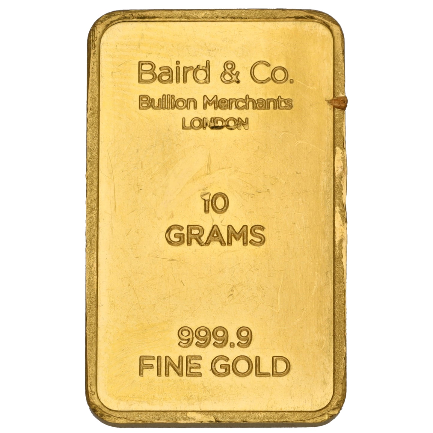 24ct 10g Gold Bar