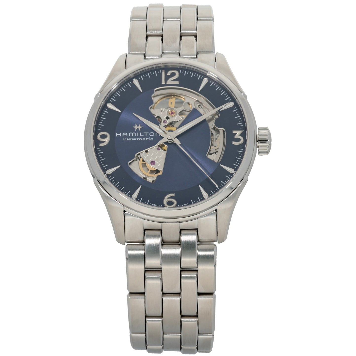 Hamilton Jazzmaster Open Heart H327050 41mm Stainless Steel Watch