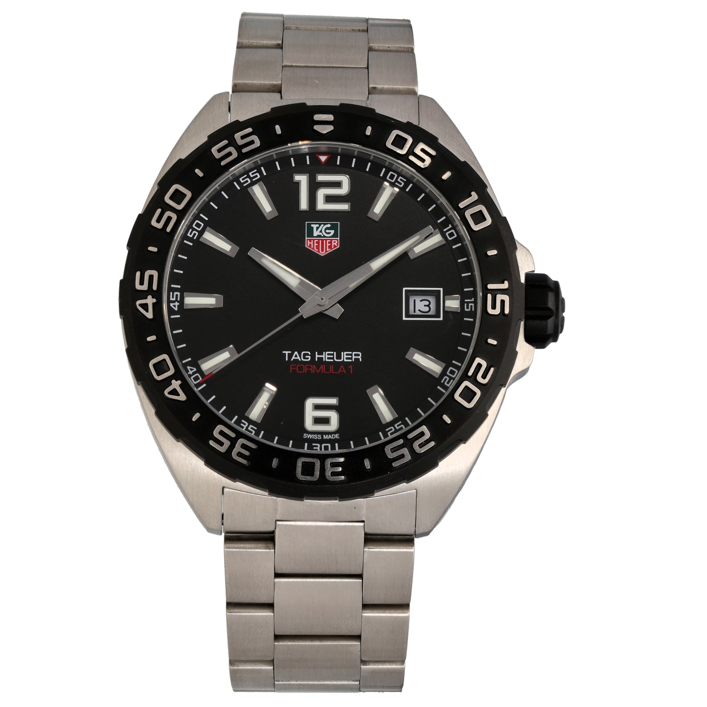 Tag Heuer Formula 1 WAZ1110 41mm Stainless Steel Watch