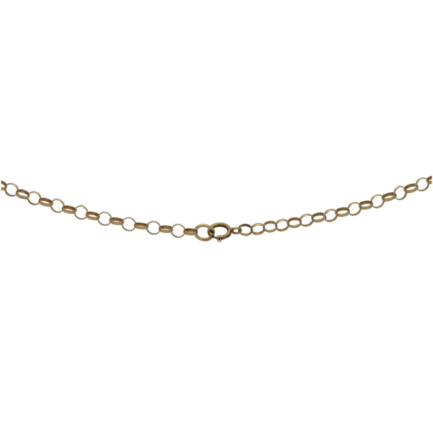 9ct Gold Belcher Chain 20"