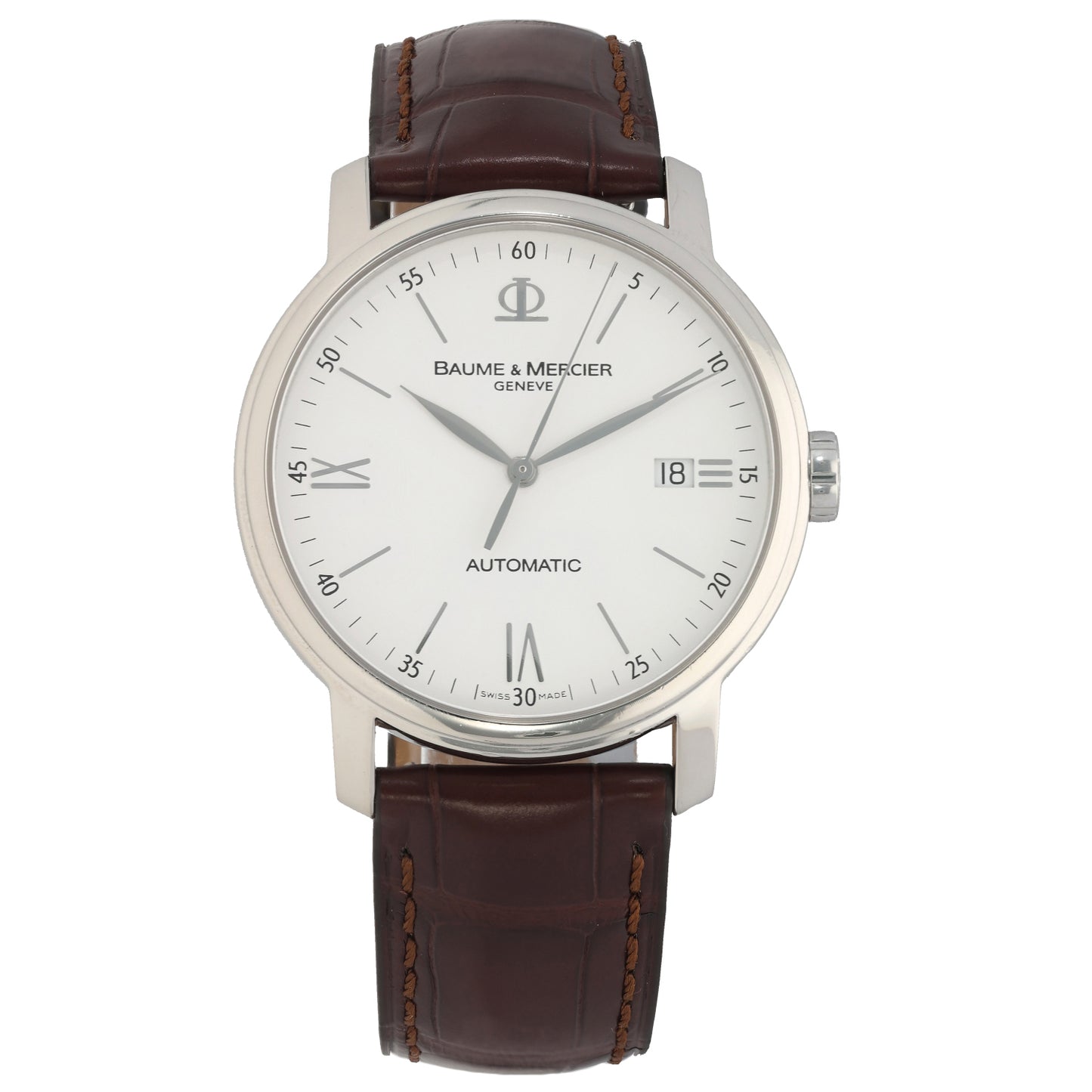 Baume Et Mercier Clifton 4541818 97mm Stainless Steel Watch