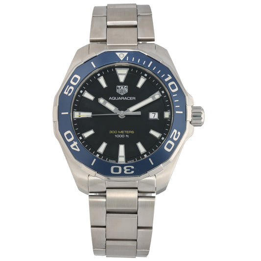 Tag Heuer Aquaracer WAY101G 43mm Stainless Steel Watch