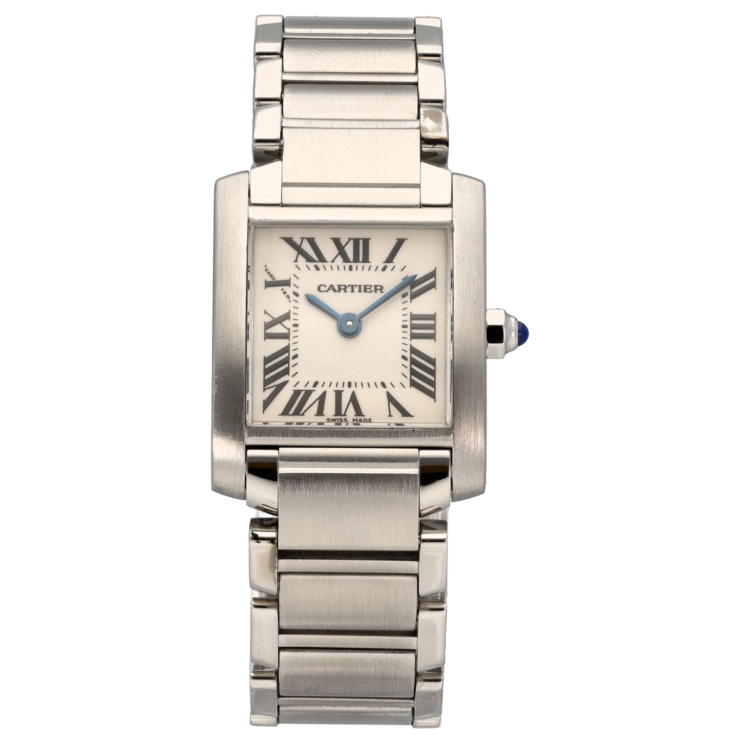 Cartier Tank Francaise 2384 20mm Stainless Steel Watch