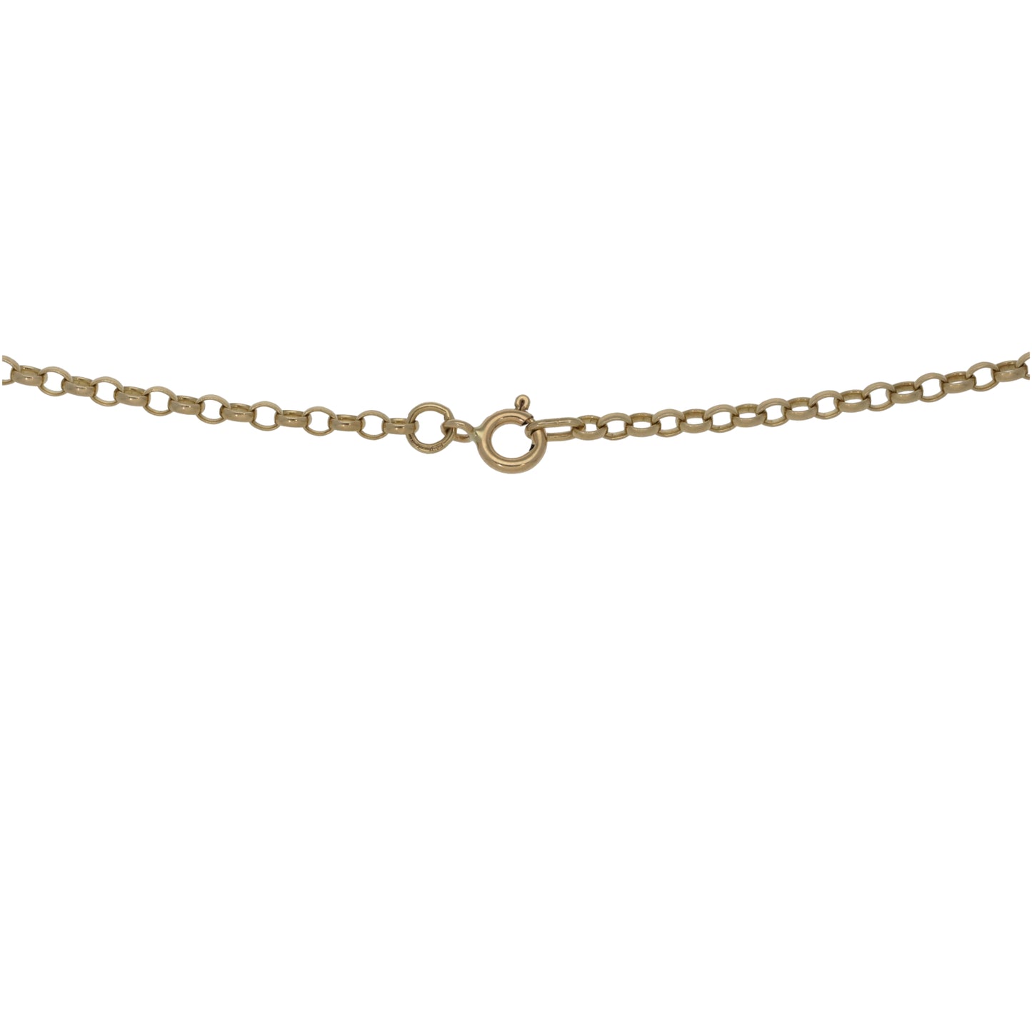 9ct Gold Belcher Chain 16"