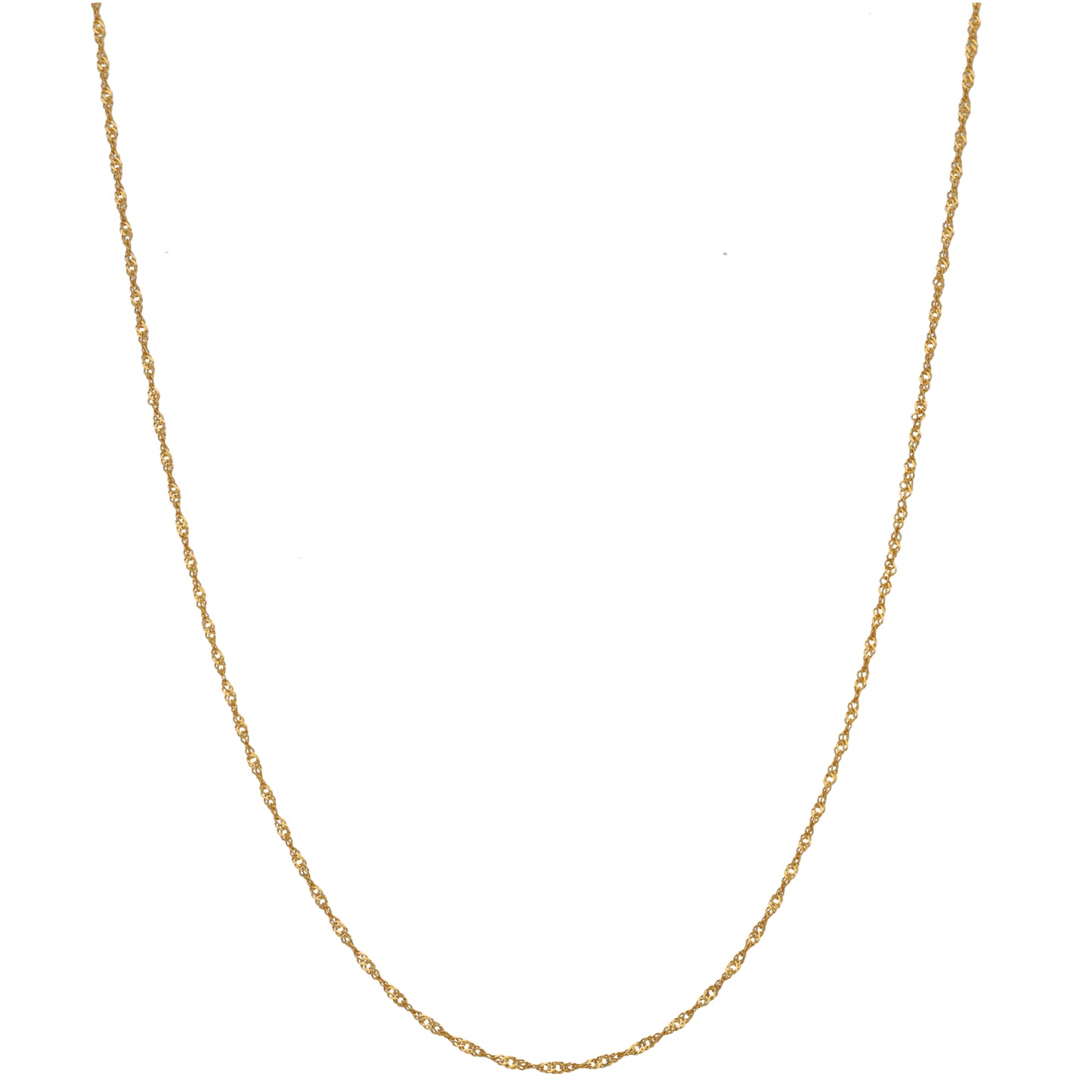 New 22ct Gold Singapore Chain 20"