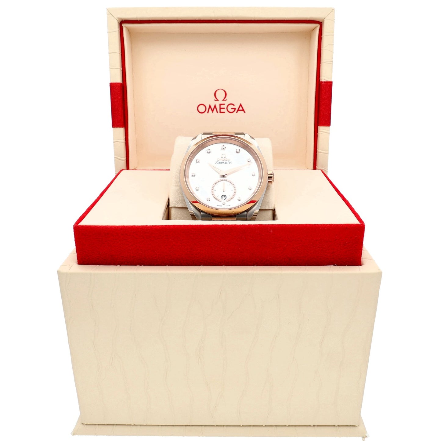 Omega Seamaster Aqua Terra 220.20.38.20.55.002 38mm Bi-Colour Watch