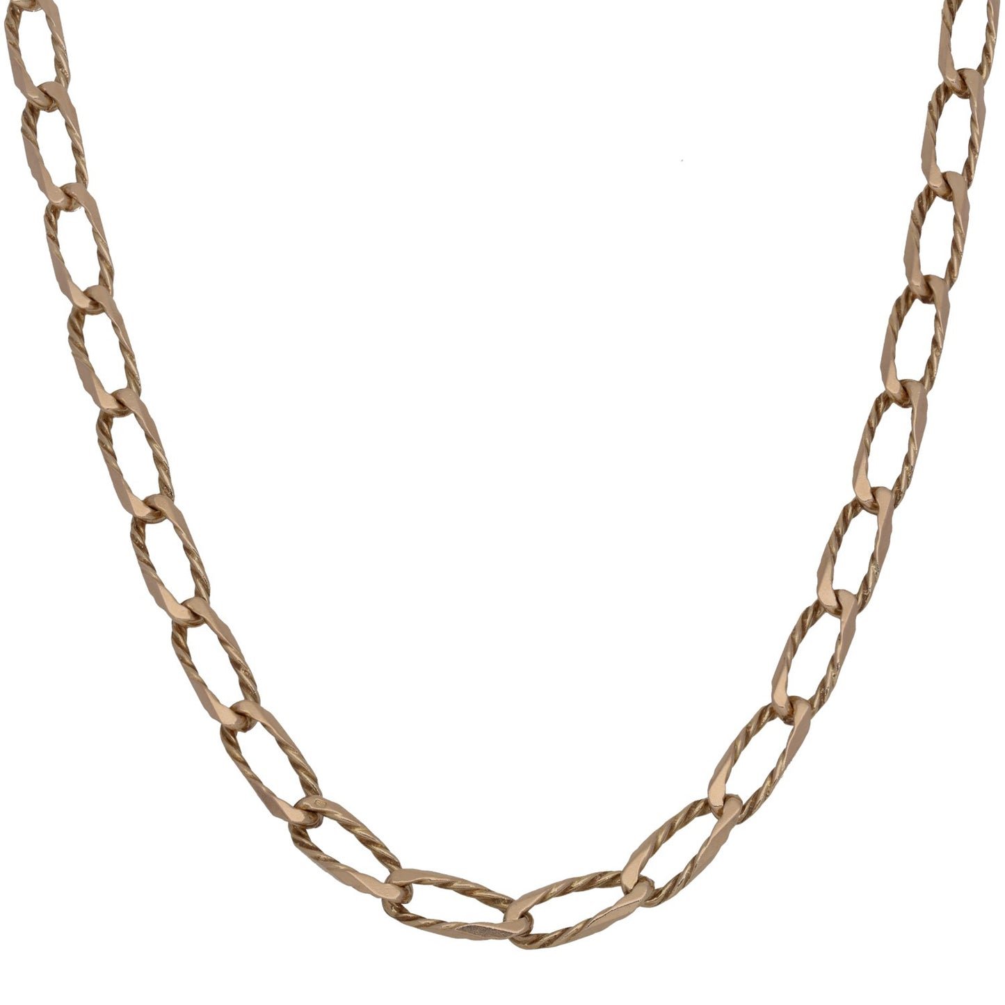 9ct Gold Curb Chain 20"