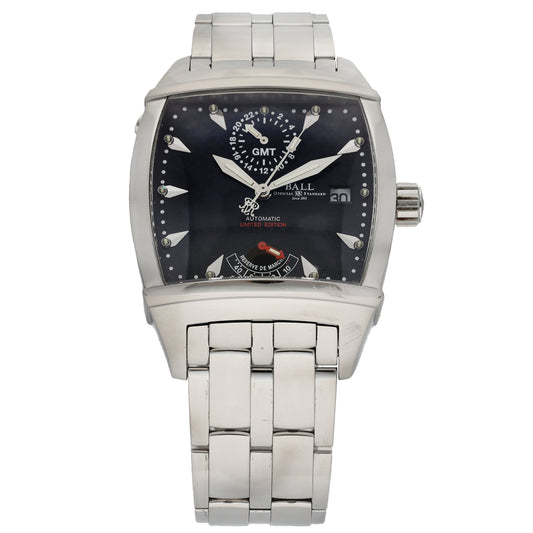 Ball Conductor GMT Chronograph GM1068D 36mm Stainless Steel Watch