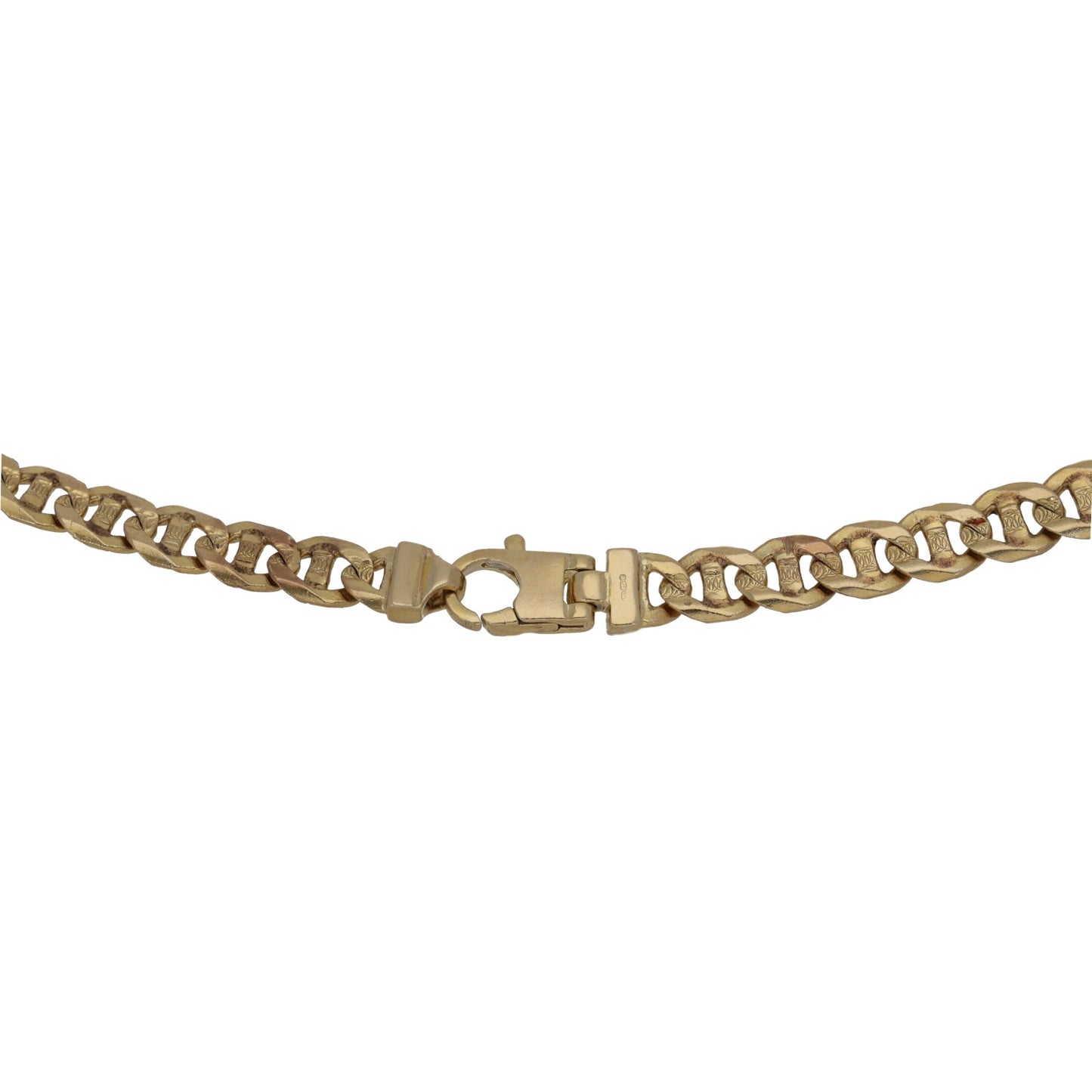 9ct Gold Anchor Chain 18"