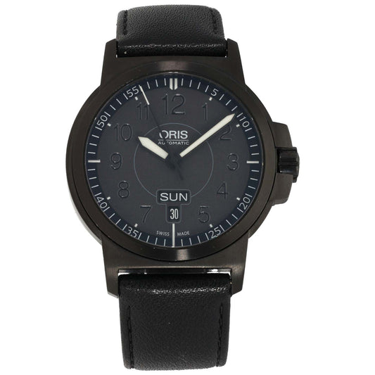Oris BC3 Advanced Day Date 735-7641 42mm DLC Stainless Steel Watch