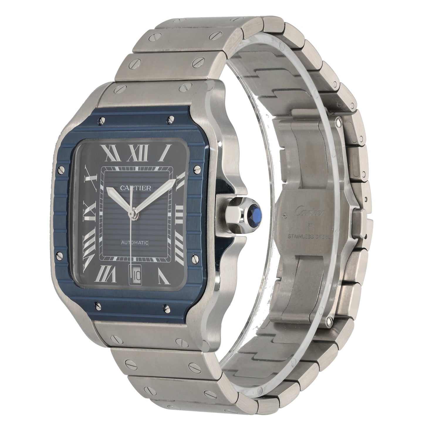 Cartier Santos De Cartier WSSA0048 39.8mm Stainless Steel Watch