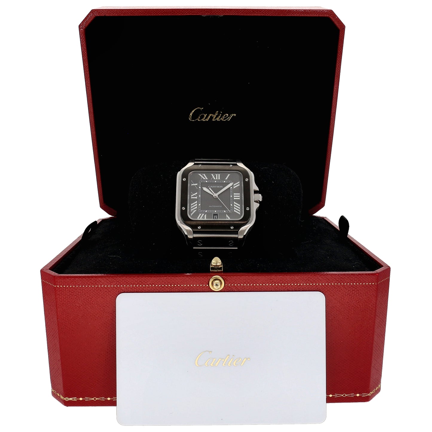 Cartier Santos De Cartier WSSA0037 40mm Stainless Steel Watch