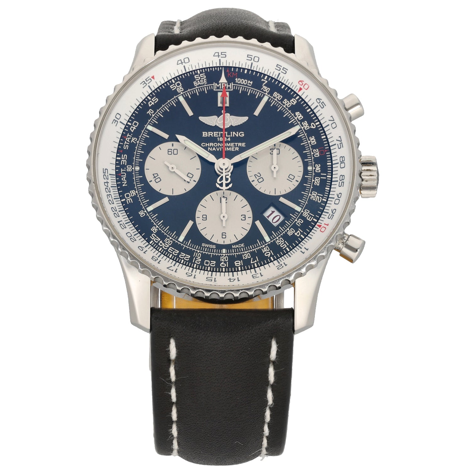 Breitling Navitimer AB0121 42mm Stainless Steel Watch H T