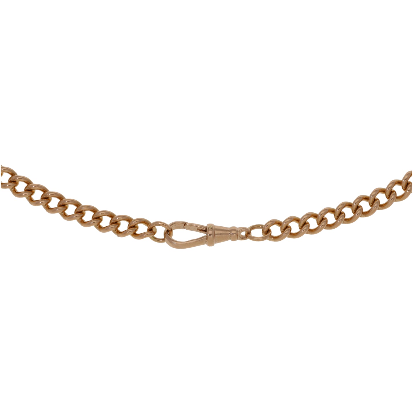 9ct Gold Curb Chain 18"