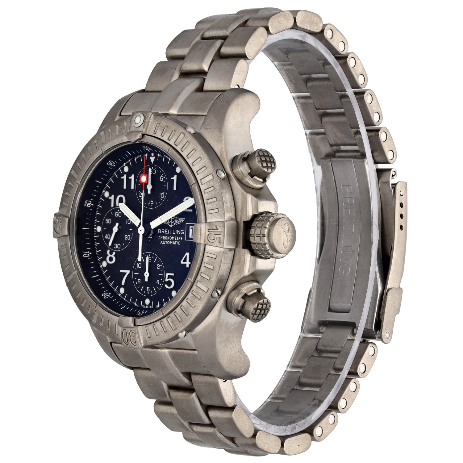 Breitling Avenger E13360 44mm Titanium Watch H T