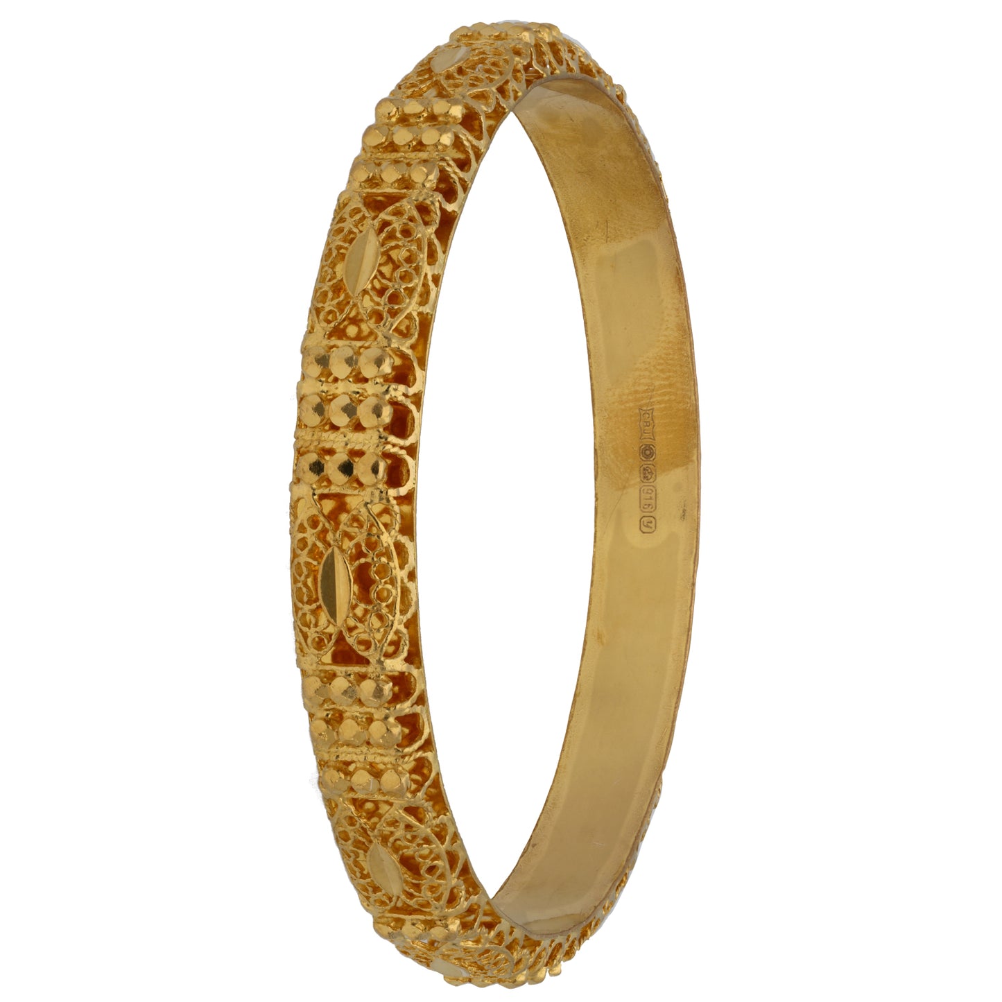 22ct Gold Alternative Bangle