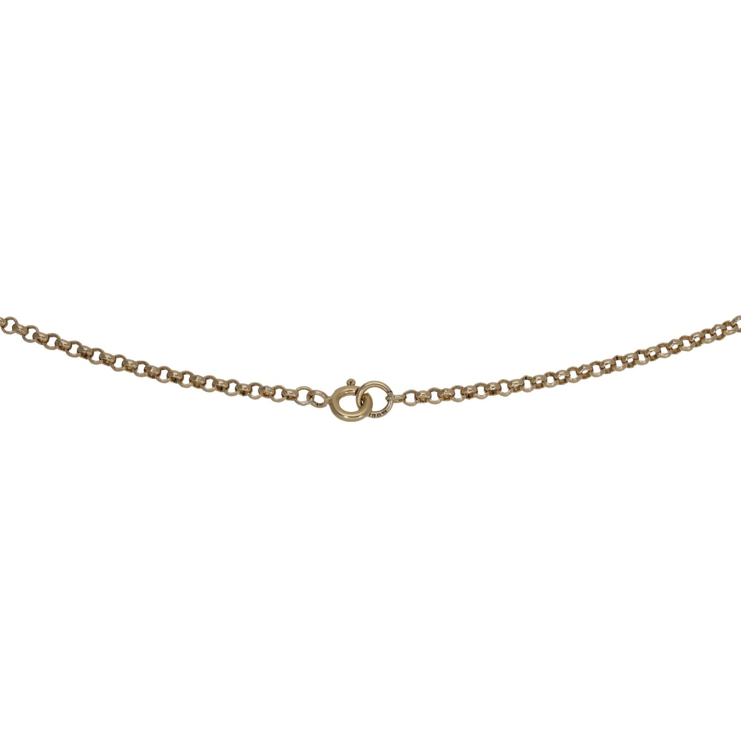 9ct Gold Belcher Chain 19"