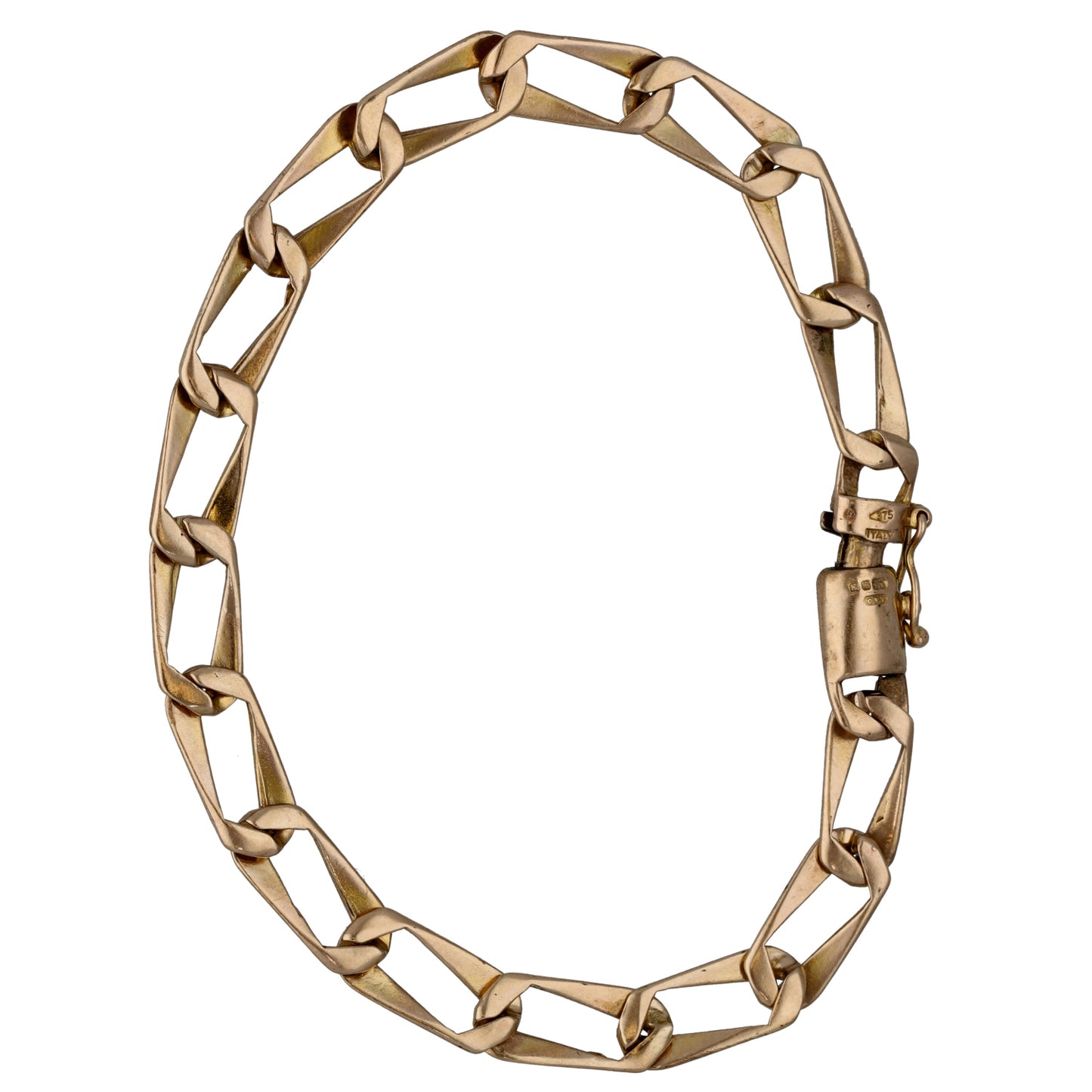 9ct Gold Curb Bracelet