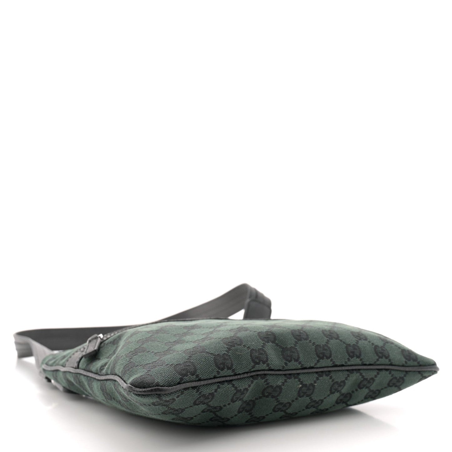 Gucci Messenger GG Canvas Bag - Black