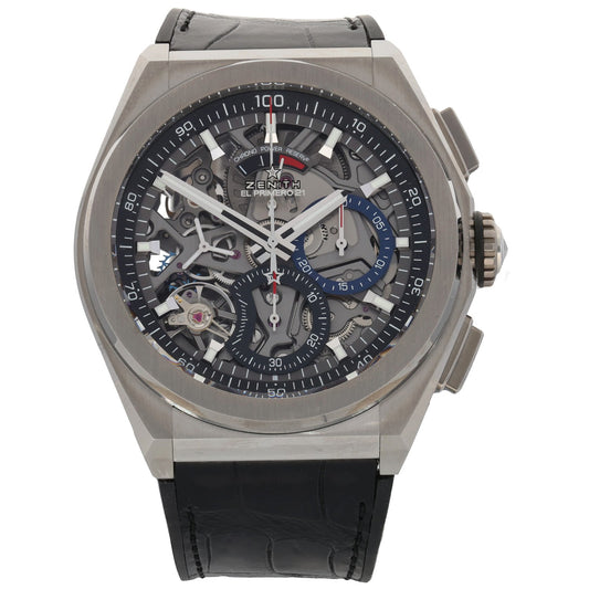 Zenith Defy El Primero 21 95.9000.9004/78 44mm Titanium Watch (Ex-Display)
