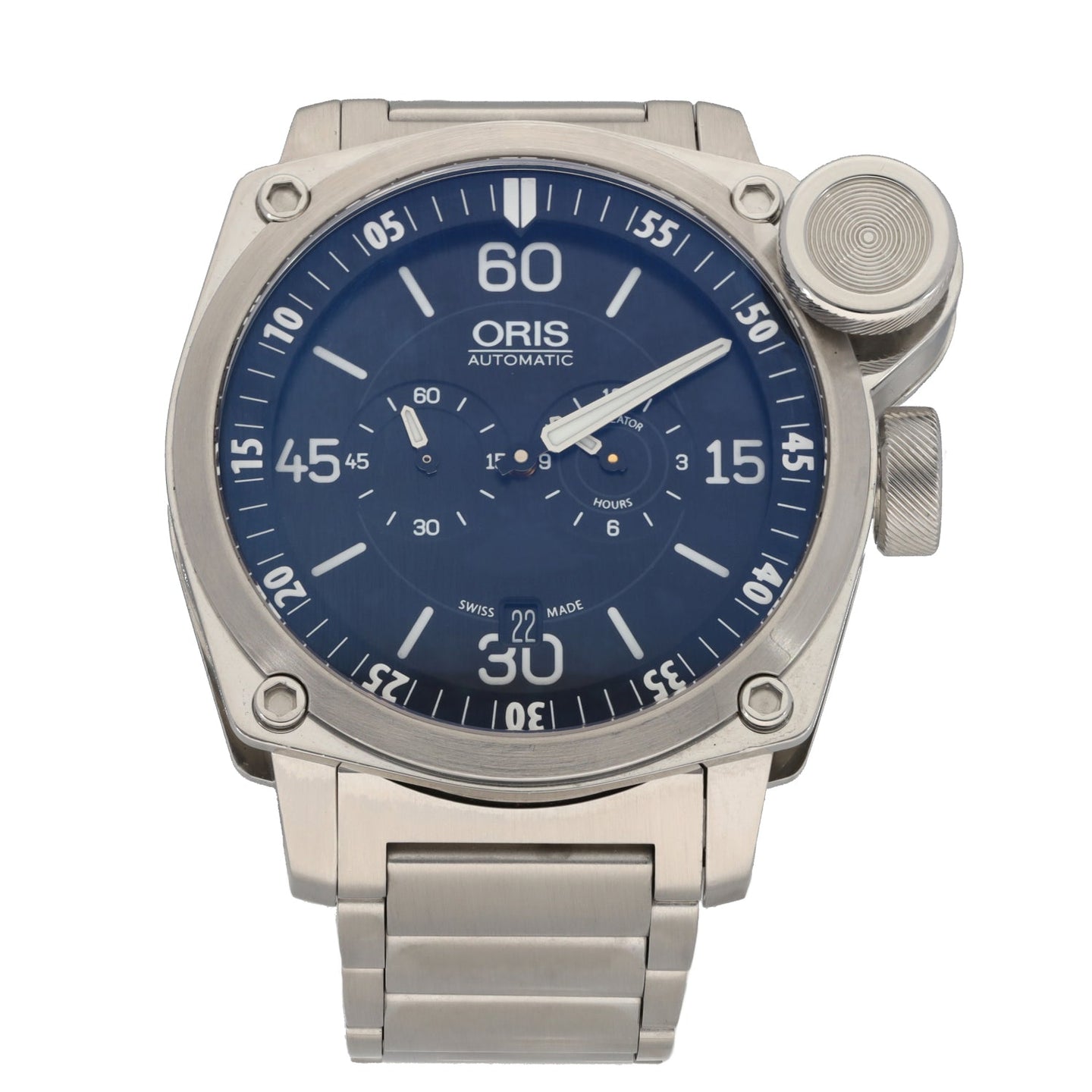 Oris BC4 7632 41 47mm Stainless Steel Watch H T