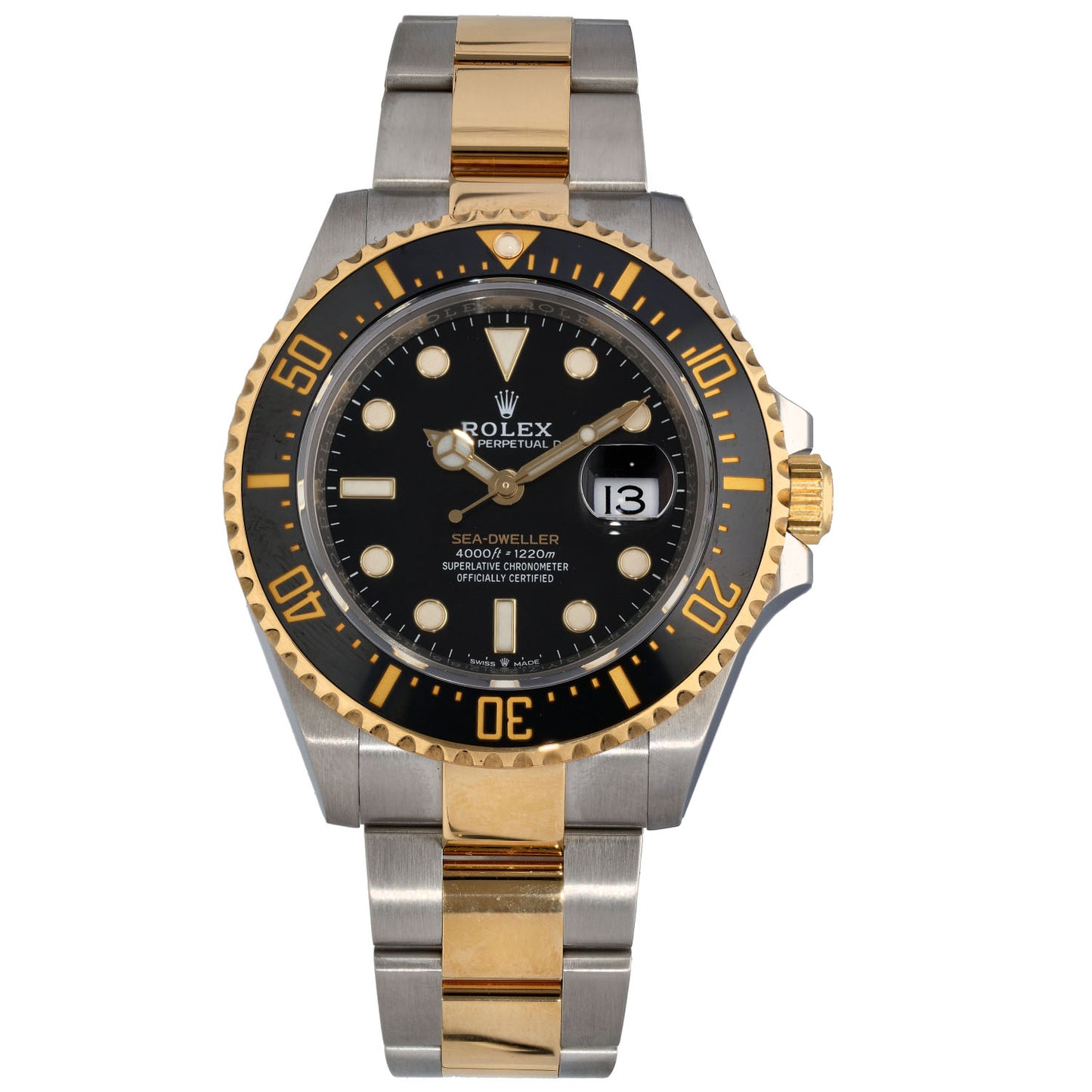 Rolex Sea Dweller 126603 43mm Bi-Colour Watch