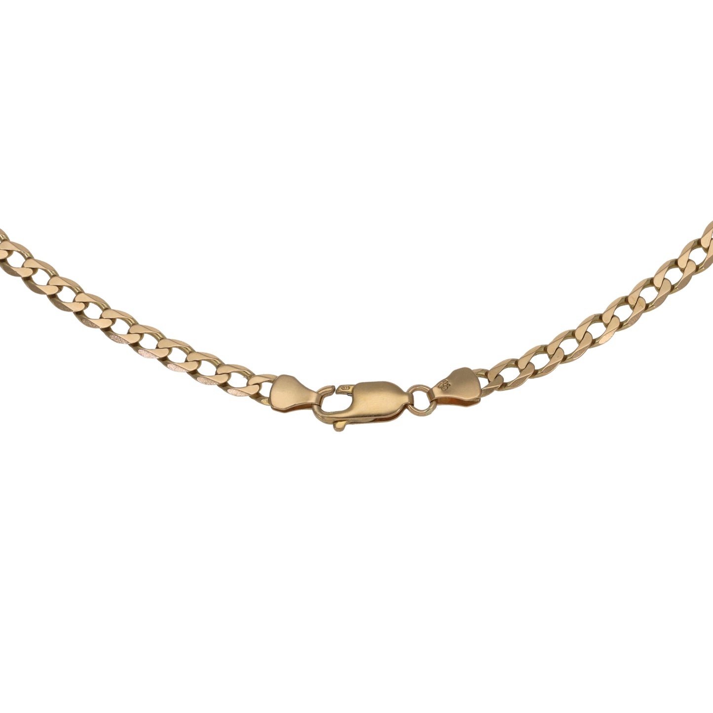 9ct Gold Curb Chain 20"