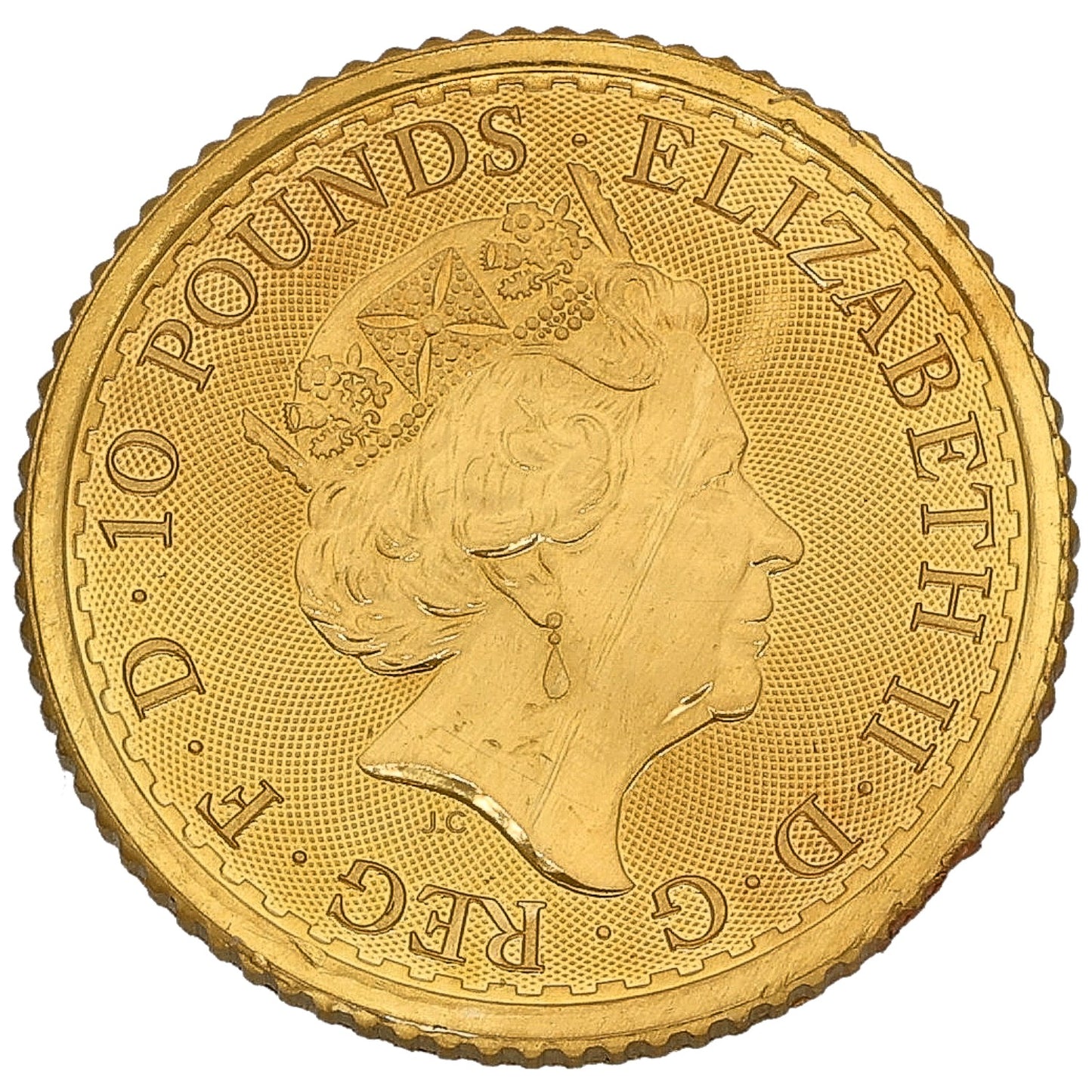 24ct Gold Queen Elizabeth II 1/10 OZ Britannia Coin 2018