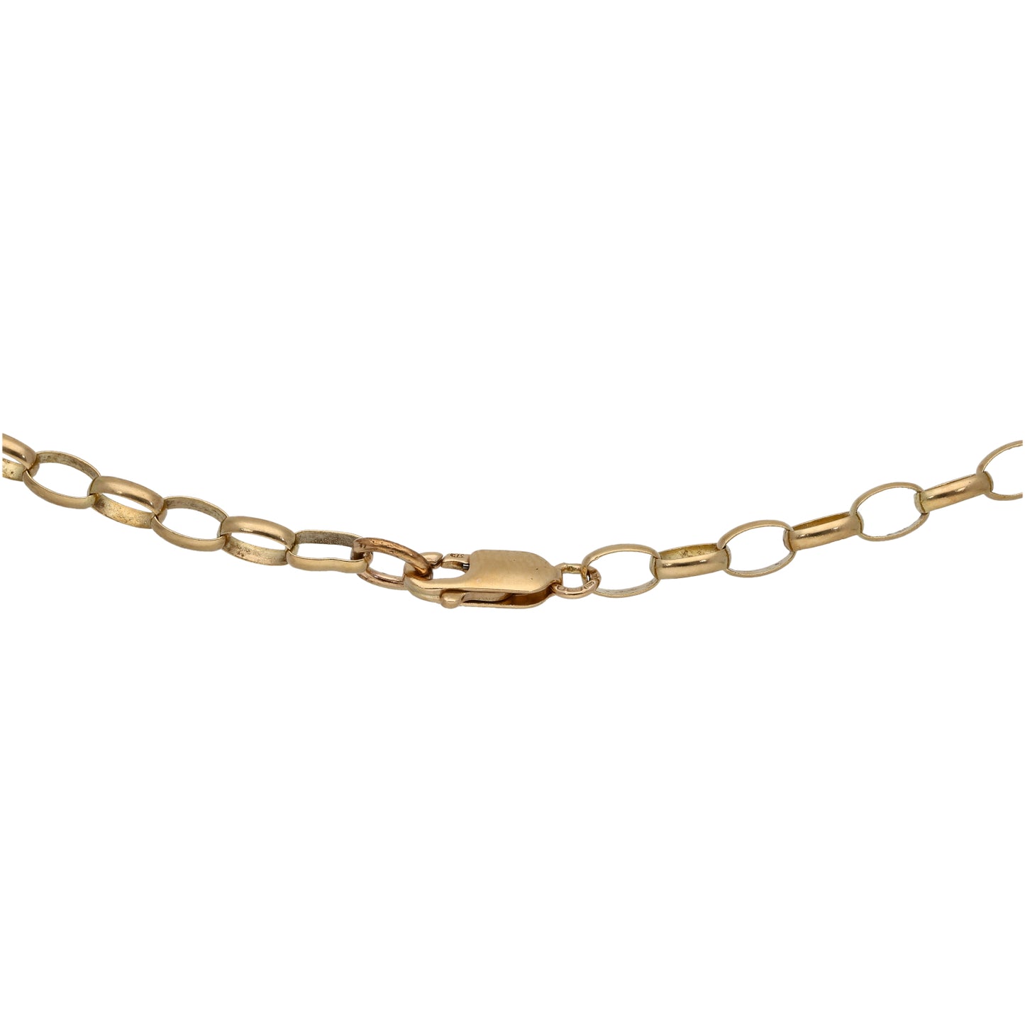 9ct Gold Belcher Chain 30"