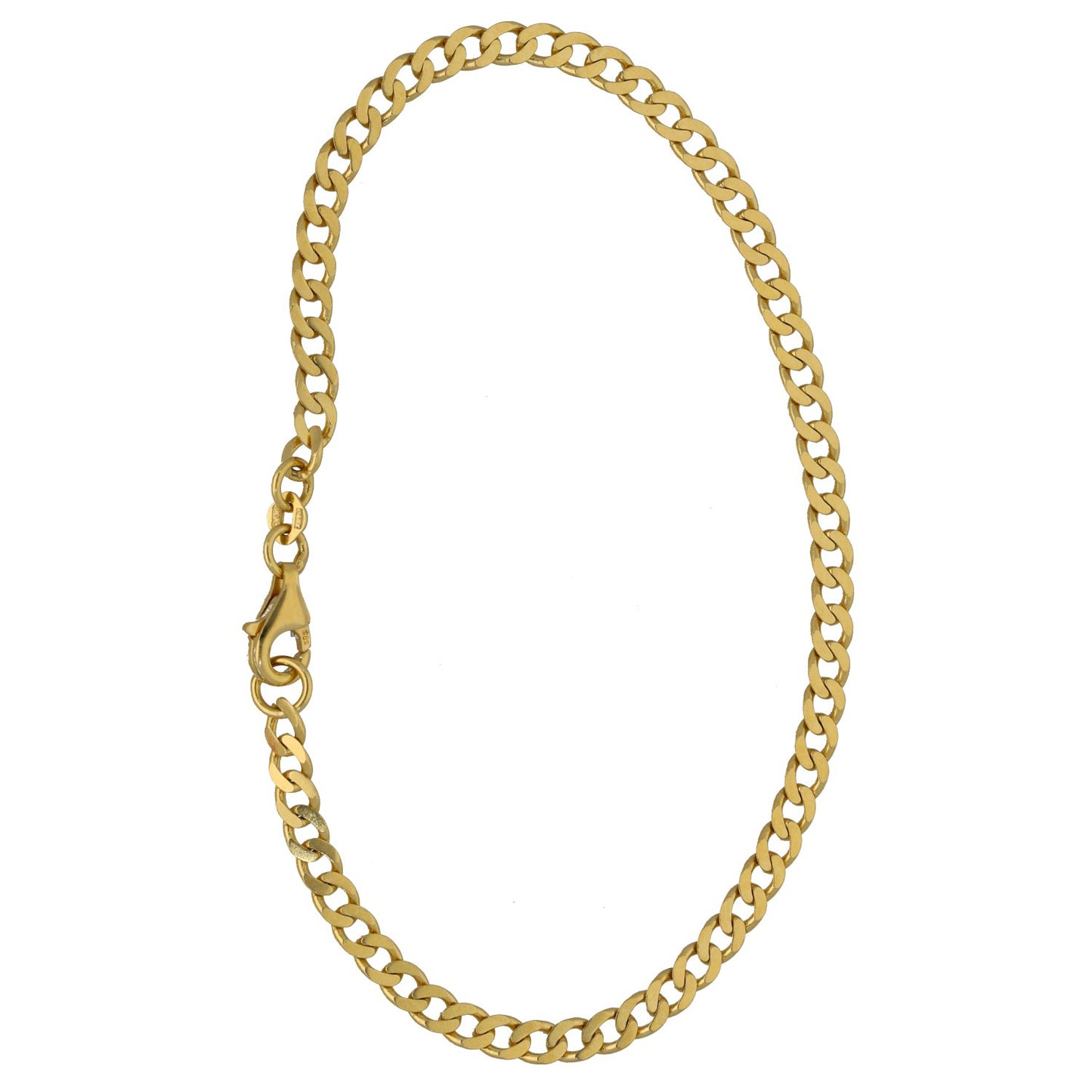 14ct Gold Curb Bracelet
