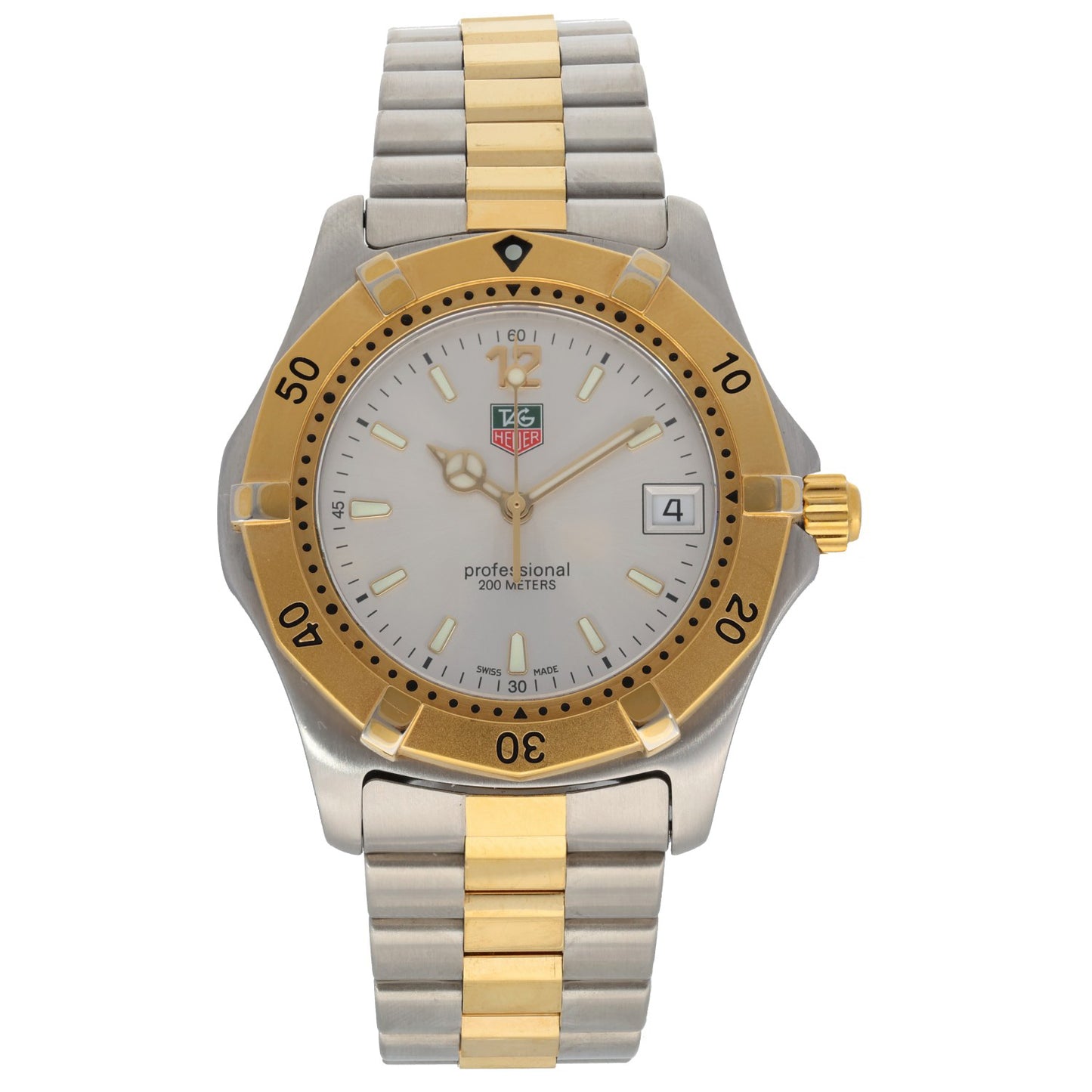 Tag Heuer 2000 Series WK1120-1 38mm Bi-Colour Watch