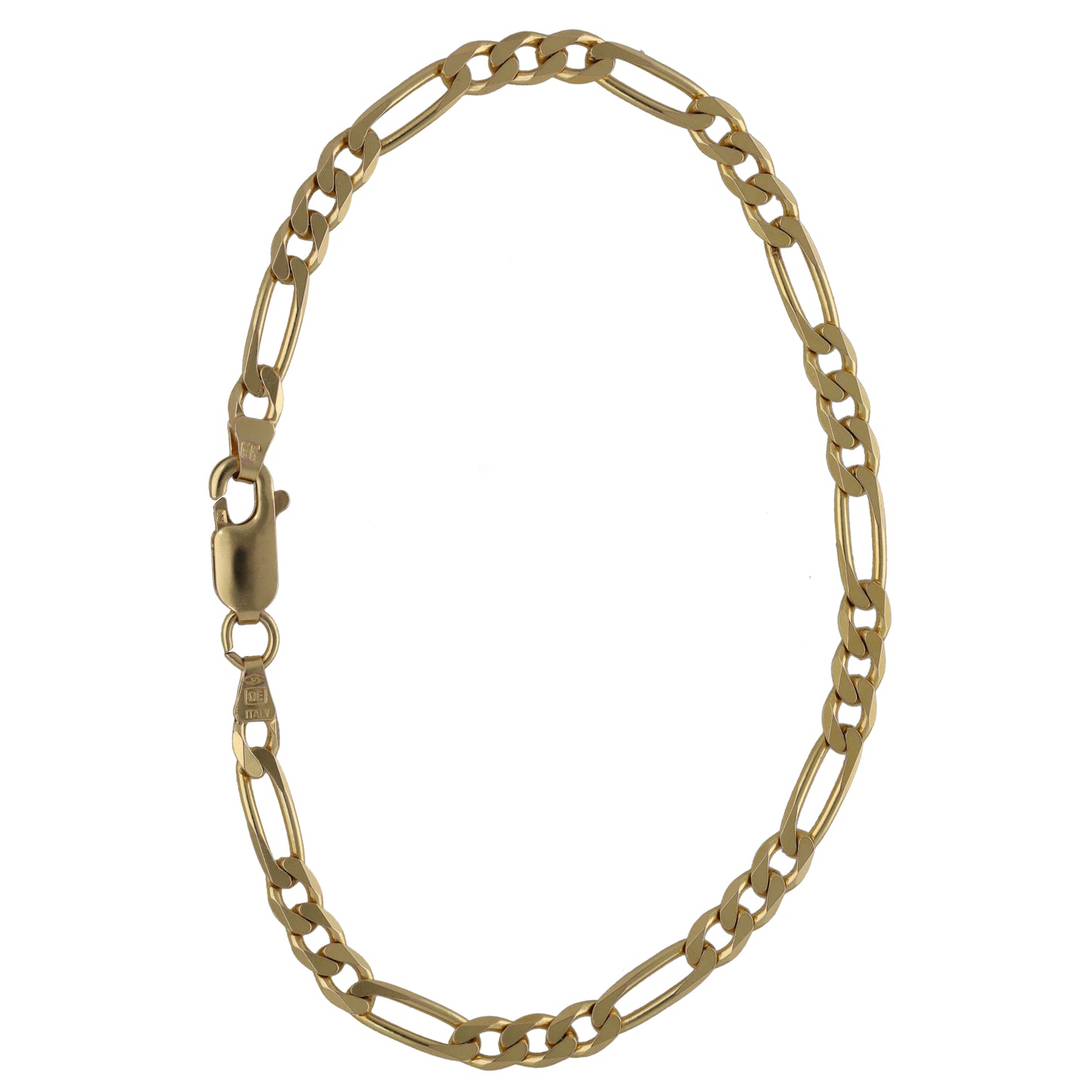 9ct Gold Figaro Bracelet