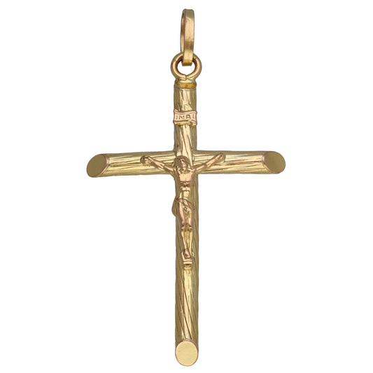 9ct Gold Crucifix Pendant