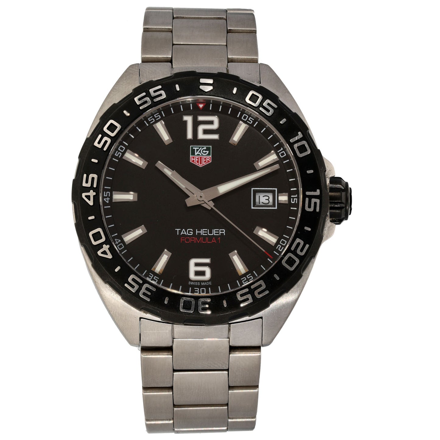 Tag Heuer Formula 1 WAZ1110 41mm Stainless Steel Watch
