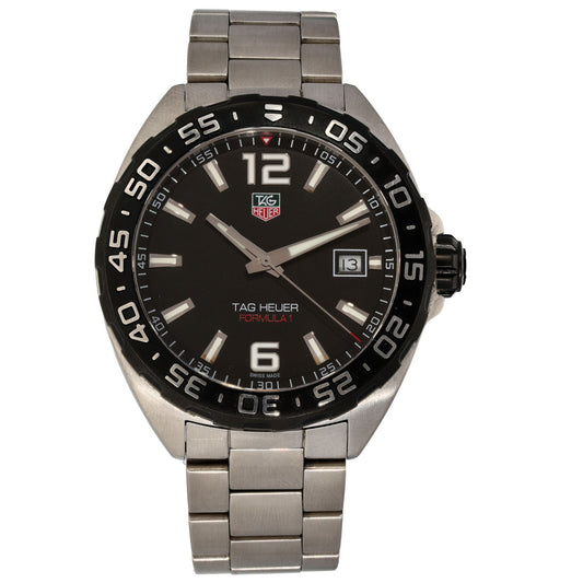 Tag Heuer Formula 1 WAZ1110 41mm Stainless Steel Watch
