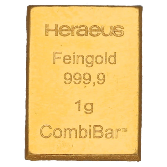24ct 1g Gold Bar